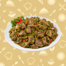 Green Chili Chicken Gizzard